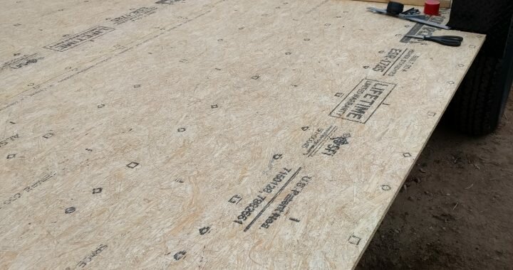 Tiny House Foundation Subfloor